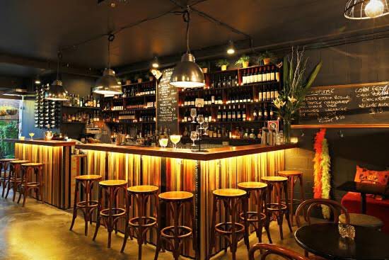 This is Croydon Lane Wine + Tapas Bar, try the passionfruit martini and the warm olives they are outSTANDING.