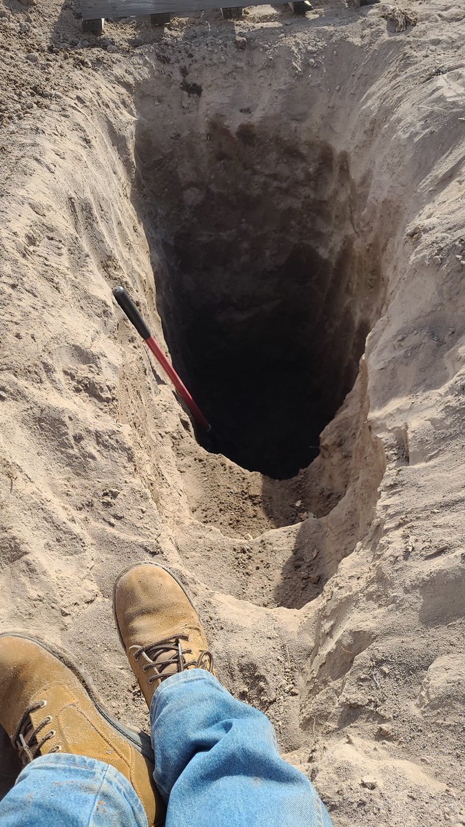 It's a pretty big hole.