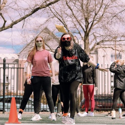 Such a fun sisterhood retreat this weekend! Takes us back to our old field day days!