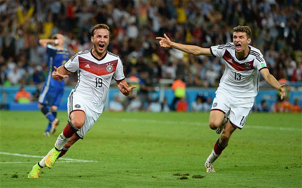 I asked one of my best friends what team he supported. He said Bayern Munich. I didn't even know who that club was and he explained that the team had Robben(one of my favorite players during the wc) and the best players on the WC winning team. (manu, thomas, gotze)