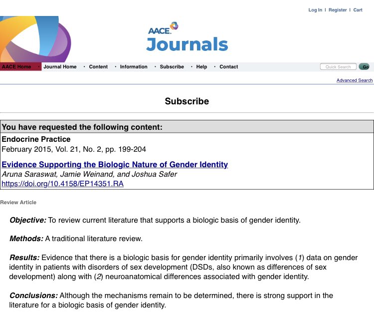 Here is LGB Alliance, simply rejecting the existence of trans people, by citing ‘biological sex.’ What LGB Alliance won’t tell you is that trans people are born trans. Being trans has a large, biological component to it.