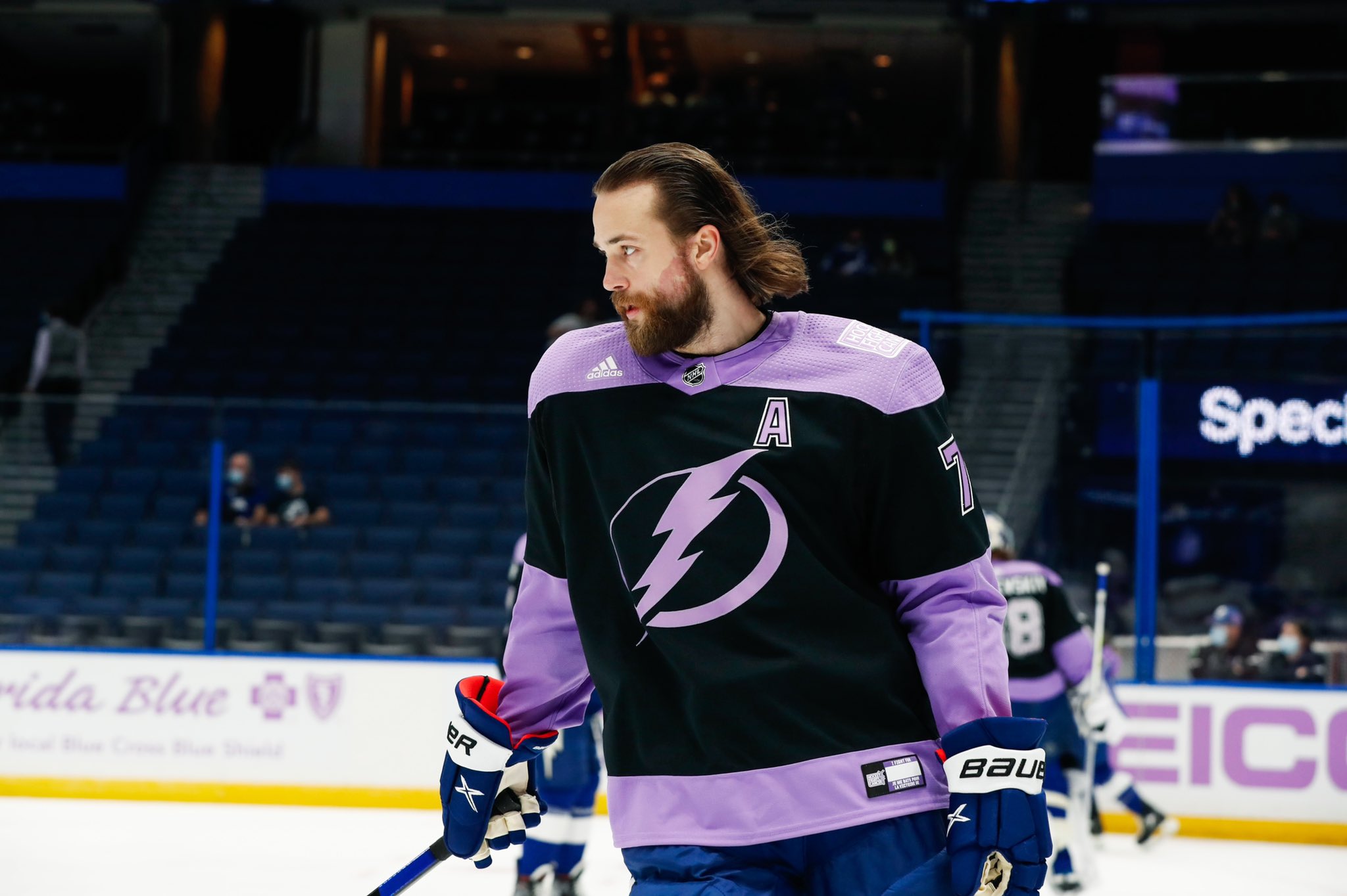 Tampa Bay Lightning Hockey Fights Cancer Survivor Tee