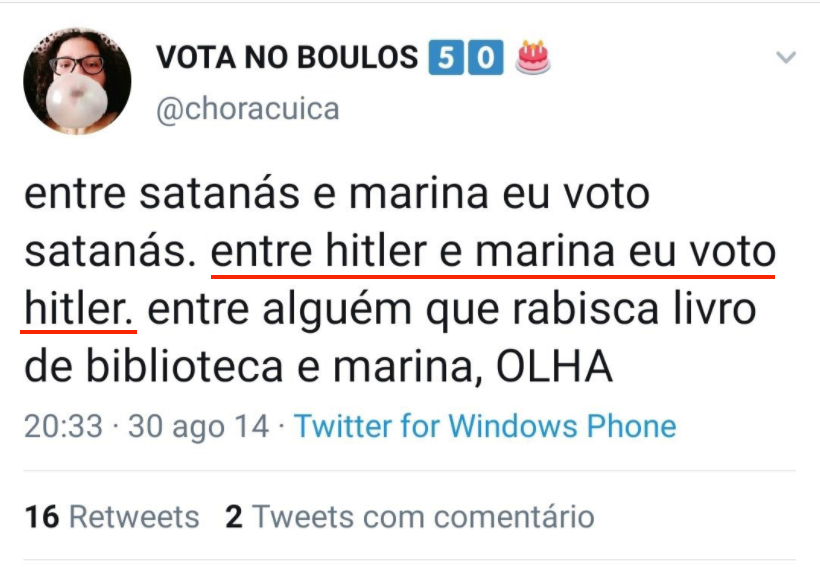 Fredkrepe's tweet photo. "É um absurdo igualar Bolsonaro é Lula! Isso é coisa de quem quer normalizar o fascista!"

Sei...

via a página do @Governismo no Facebook https://t.co/Z7fk4uu8tg