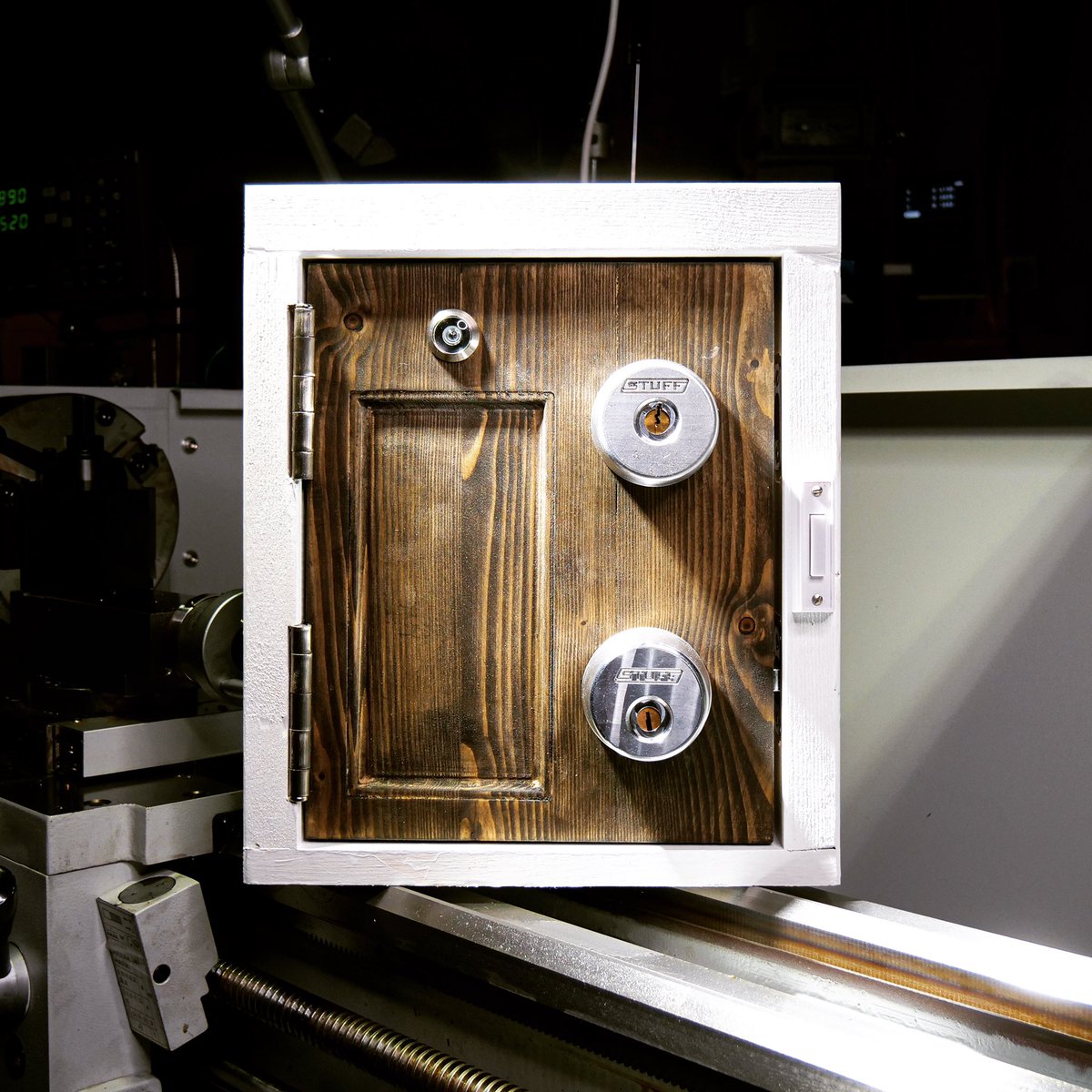 stuffmadehere (@stuffmadehere) on Twitter photo Excited to have not one, but two locks for <a href="/LockPickingLwyr/">LockPickingLawyer</a> to find exploits for. I can’t wait to see how he breaks them so I can make a stronger design. Excited to have not one, but two locks for <a href="/LockPickingLwyr/">LockPickingLawyer</a> to find exploits for. I can’t wait to see how he breaks them so I can make a stronger design.