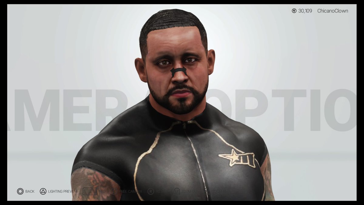 TheJohnnyLeal's tweet photo. MVP uploaded with 2 attires by gamevolt and face texture by @Iconic2k #WWE2K19 #ps4 #caw search tags #iconic #gamevolt #jaylocz559 https://t.co/pq7FxPdHF3