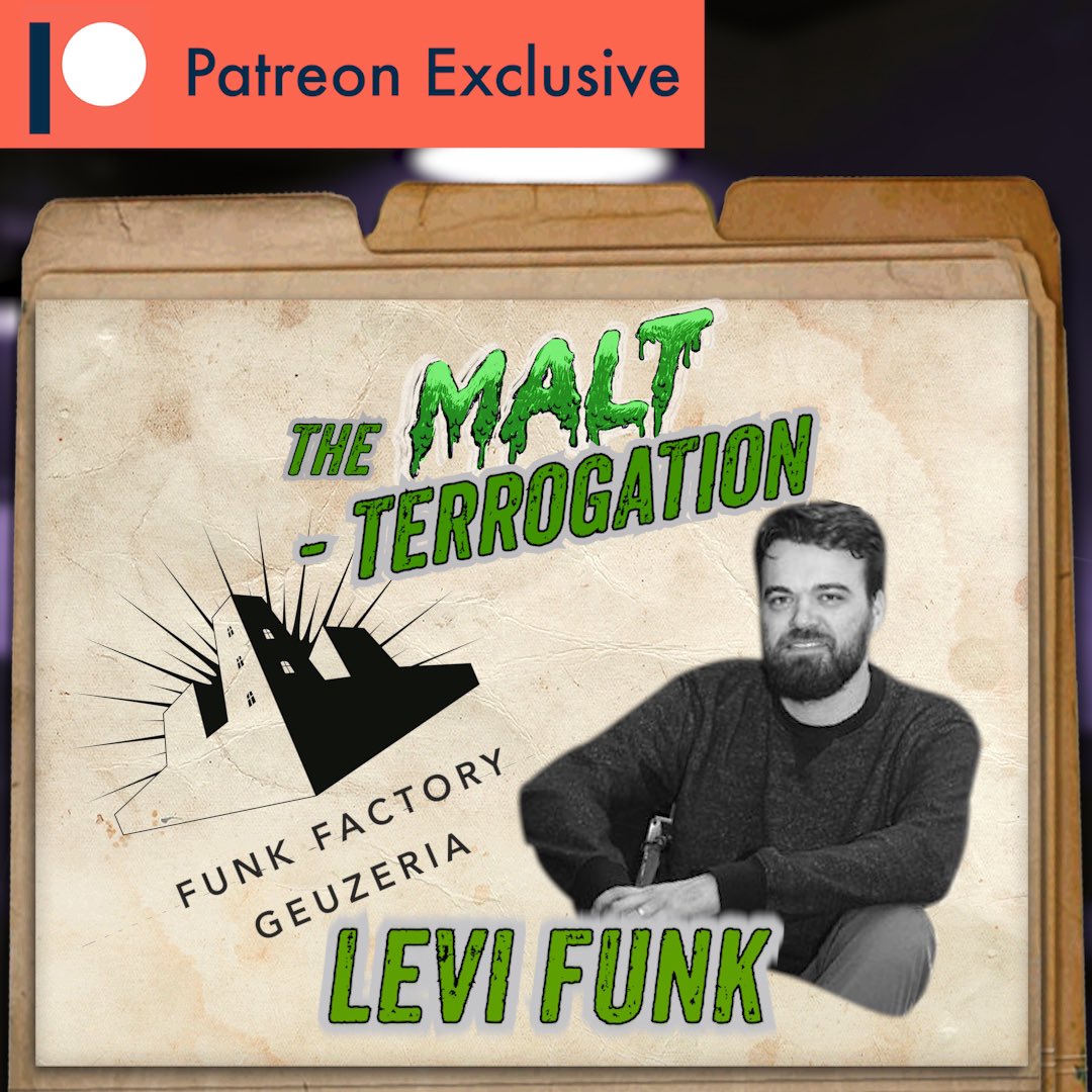If you are in the ddb patreon the exclusive content this week is a spicy interview with <a href="/FFGeuzeria/">Funk Factory</a> funk wrangler, Levi Funk! We talk about MT, feuds with Tilquin, battling Lambic.info and getting banned from @BeerAdvocate chefs kiss 💋 👩‍🍳