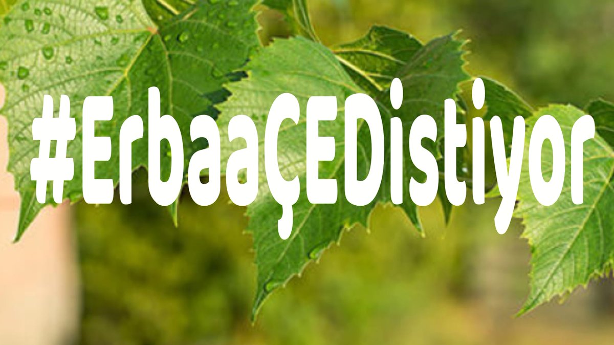 #ERBAAÇEDİSTİYOR