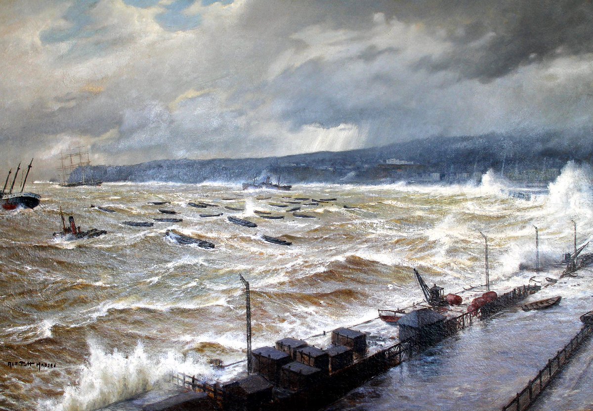 MuseoBaburizza's tweet image. ¡Bienvenida lluvia! 🌧

Con la obra “Día de tempestad” del pintor alemán Alf Tutt Madsen, recibimos la primera precipitación de la temporada otoñal 🍂

Les recomendamos un panorama: comer algo rico y disfrutar junto a nosotros 🏛❤️