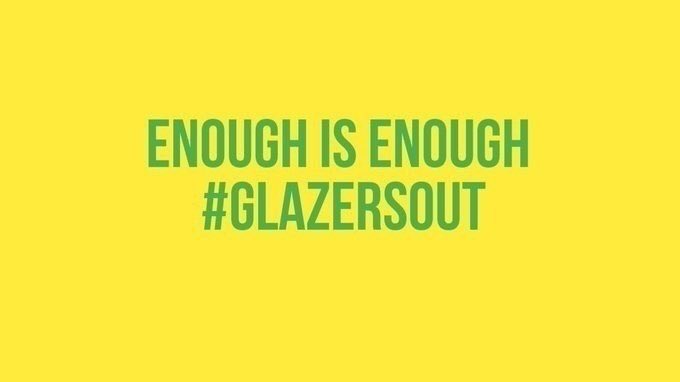 footballqueeen's tweet photo. The fact that we’re pulling out, doesn’t change this: 

#GlazersOutWoodwardOut https://t.co/1BPu2D5hpp