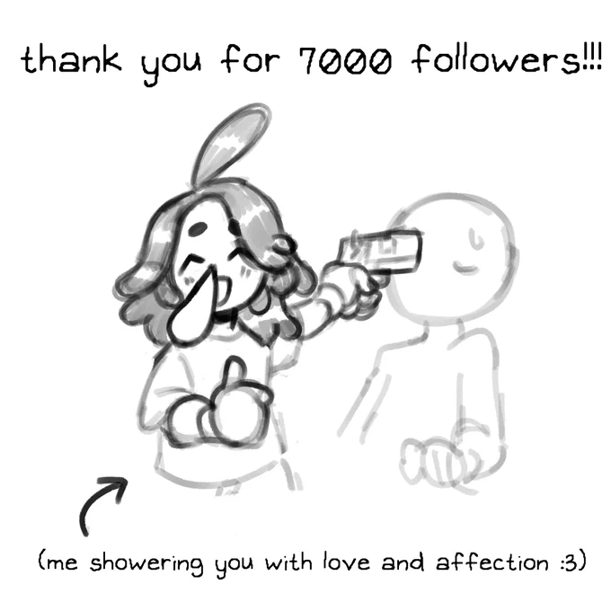 thank you for sticking around!! your support is greatly appreciated. 