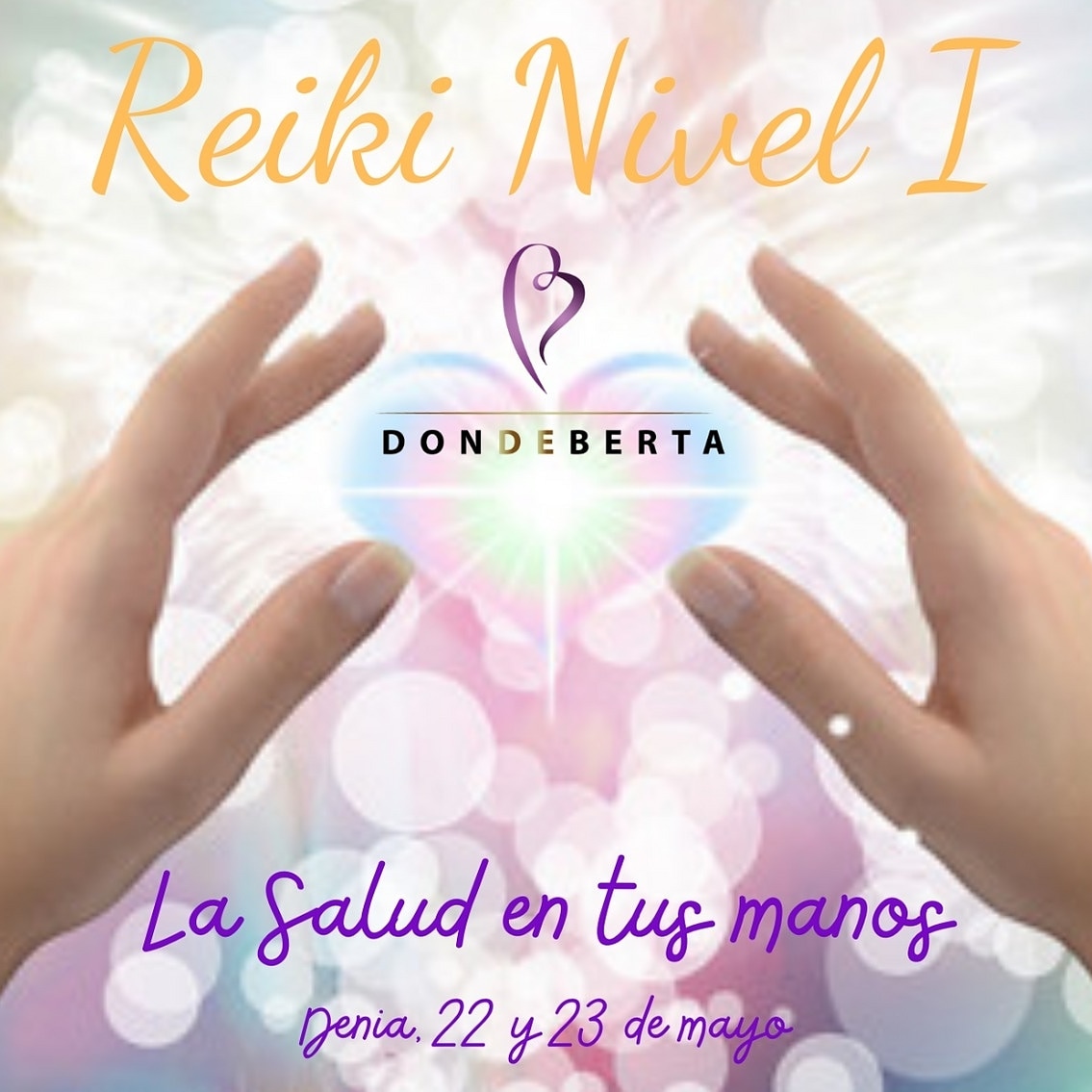 dondeberta's tweet image. Aprenderás cómo funciona la energía y cómo te puedes focalizar para canalizarla hacia la sanación, calma interior, resolución de conflictos diarios desdeotra perspectiva, eliminación d bloqueos, aumento de la energía de tu cuerpo y de tu hogar, aplicación en animales y plantas..