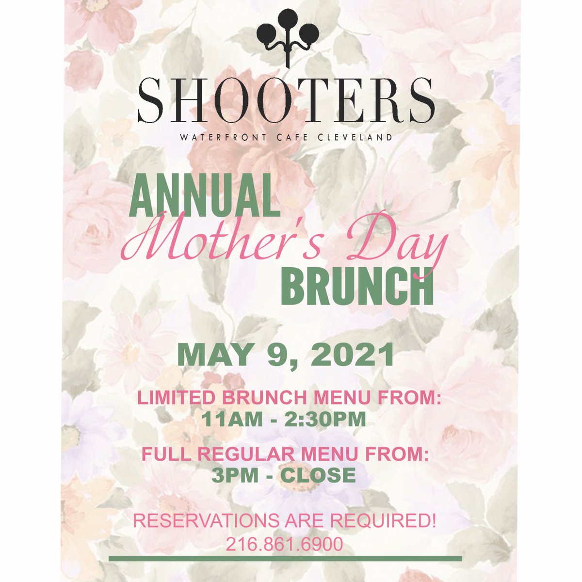 Call now to schedule your Mother’s Day reservation! 💕💐