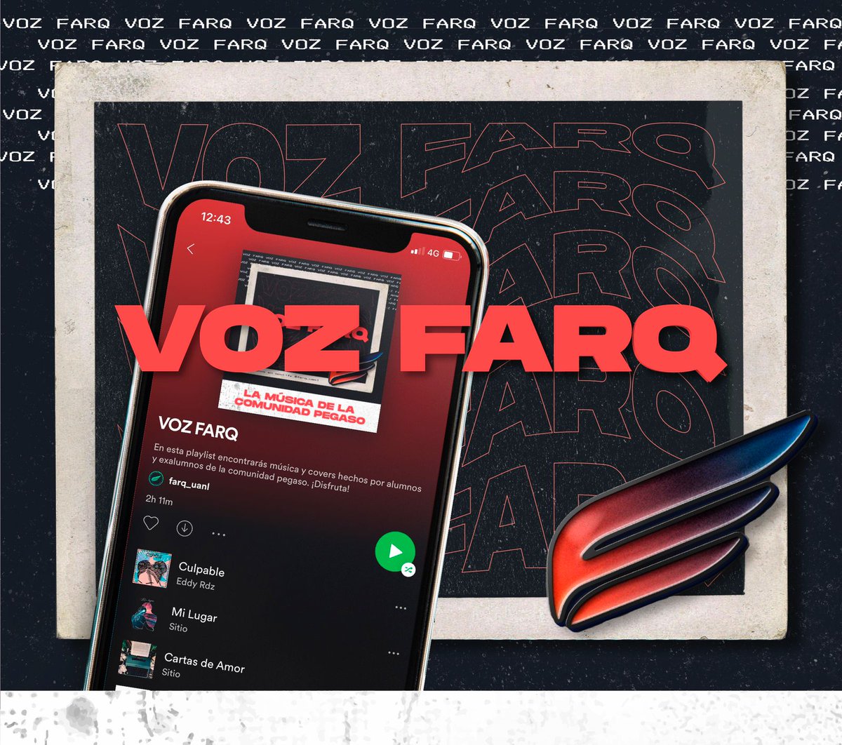 ¡Ya está disponible la playlist ! 🎶
Recuerda que por este medio puedes darle mayor difusión a tu trabajo artístico, y dar a conocer tu talento.
Si te interesa enviar tu trabajo consulta las bases en:
facebook.com/10436918964141…
Conoce las demás playlist:
open.spotify.com/user/b2drs0jxz…...