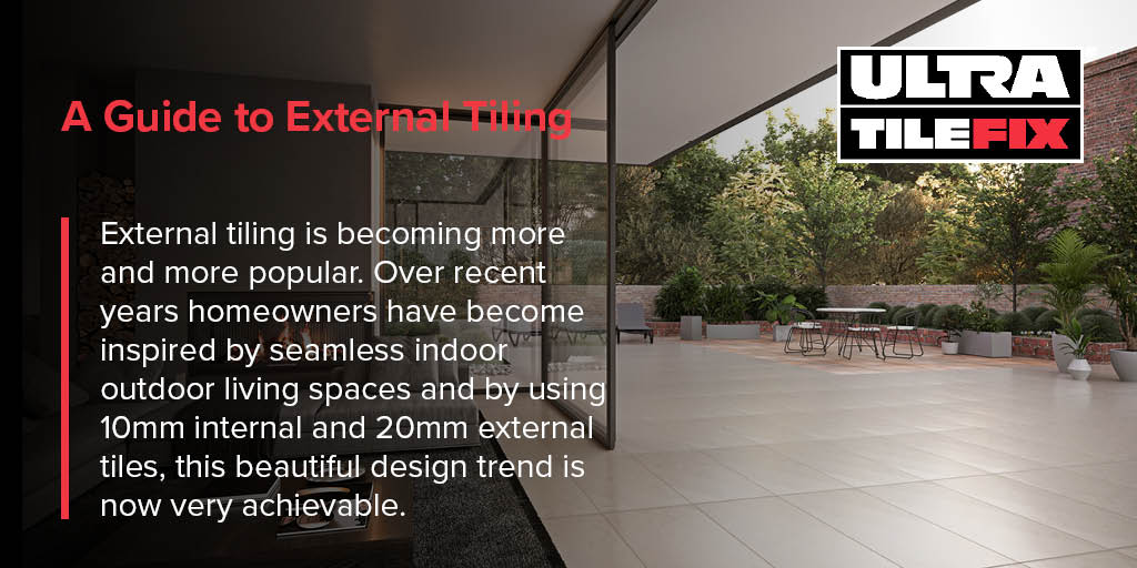 UltraTile_UK's tweet image. Over recent years, homeowners have become inspired by seamless indoor outdoor living spaces and by using 10mm internal and 20mm external tiles, this beautiful design trend is now very achievable. ow.ly/8pPf50EprQh#Ex… #TilingGuide #GuideToExternalTiling