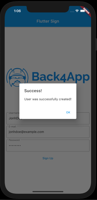 back4app's tweet image. User SignUp with Flutter on Parse.

bit.ly/3qJpgeZ

#Flutter #FlutterEngage #flutterdev #backend #opensource #lowcode #Fluttercommunity #FlutterDayMeetups #Flutterverse #iosdev #iOSProgramming #AndroidDev