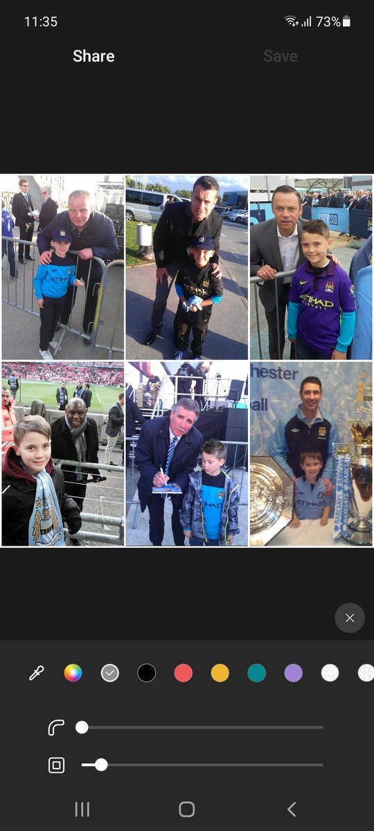 Can't believe my son (Josh) is celebrating his 17th birthday tomorrow. He's been missing going to City for over a year now due to covid . He's still gutted he's not allowed to go to Wembley as he's u18.<a href="/AndyMorri5on/">Andy Morrison</a> <a href="/OfficialSGoater/">Shaun Goater MBE</a> <a href="/No1shaygiven/">Shay Given</a> <a href="/OfficialPDickov/">Paul Dickov</a> <a href="/Paul_Lake/">Paul Lake</a>