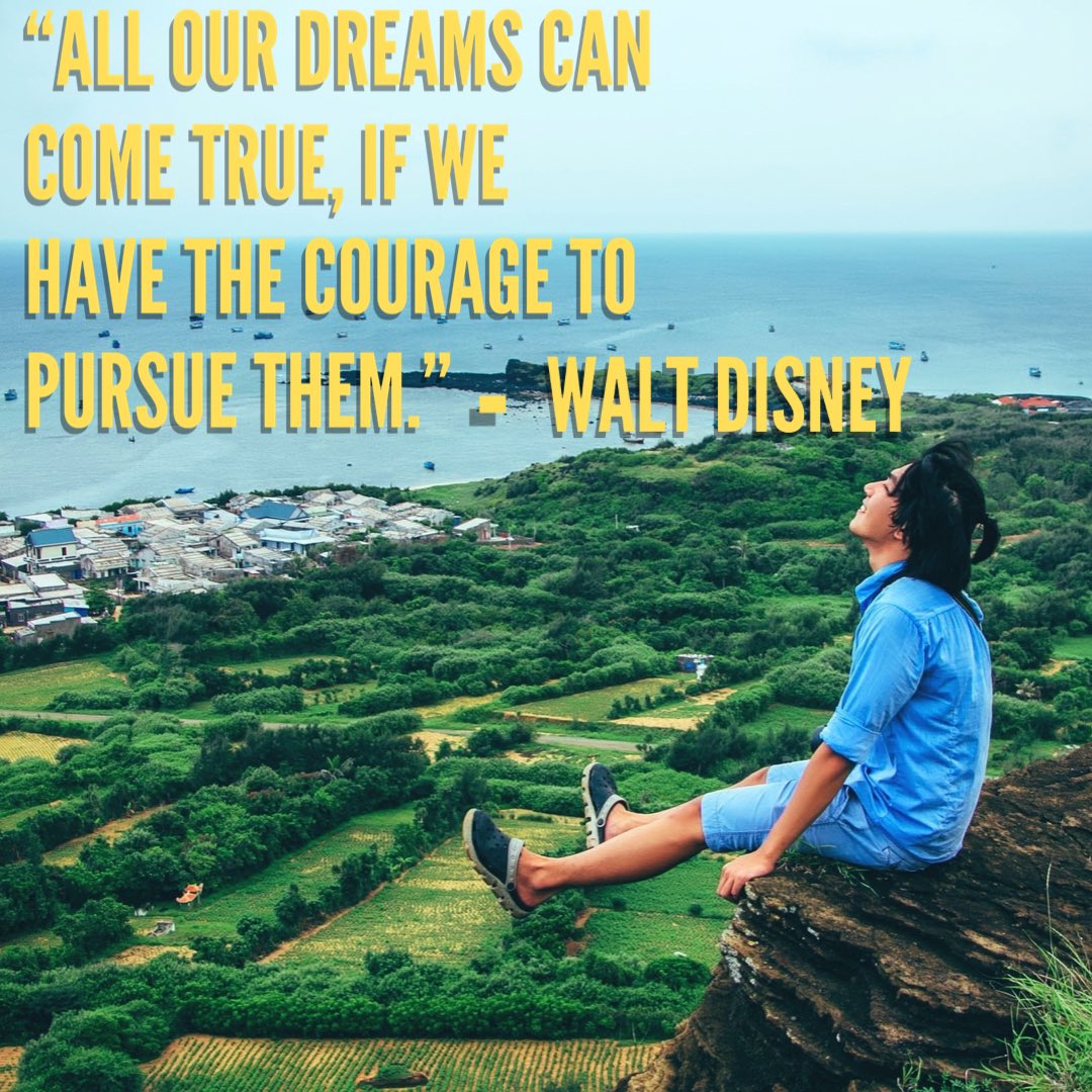 postivemotiv8's tweet photo. Have the courage to pursue your dreams, it works! Believe in yourself!
#motivation #positivity #dailymotivation #staypositive #giveitallyouvegot #theworldisyouroyster #slaytheday #climbthathill #pushittothetop #goforit #positivemotivationmovement #carpediem #seizetheday #youwin https://t.co/7y9OziXPE5