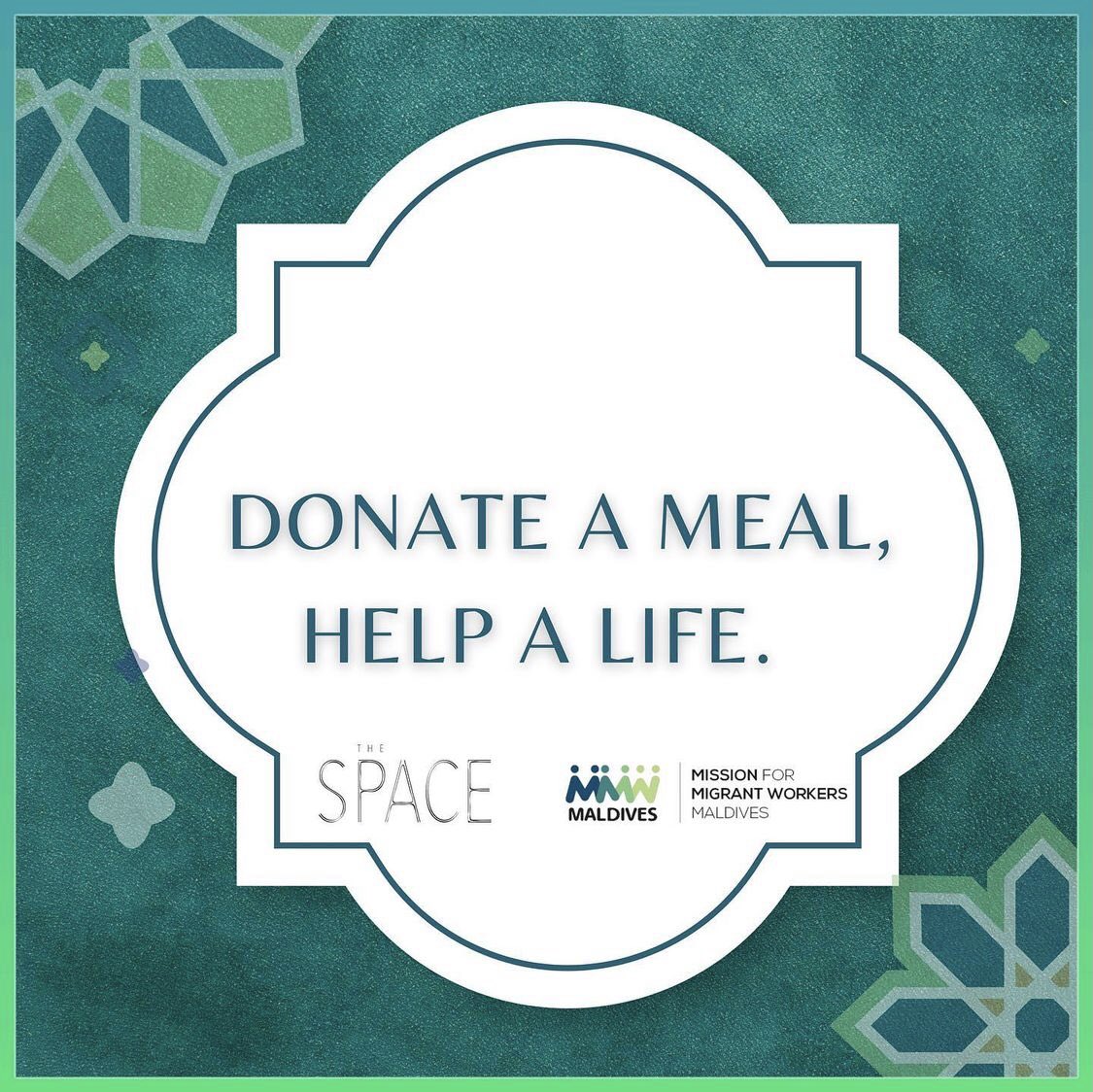 . @space_mv in collaboration with  @mmwmaldives is accepting donations to provide Iftar meal packs for migrant workers in need. Follow their Twitter handle for further details on how to proceed with your donations.