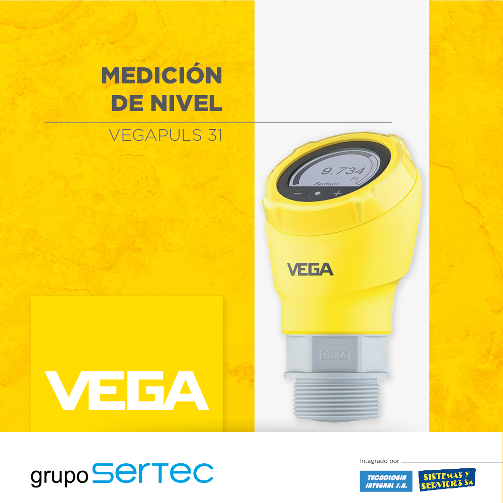 grupoSERTEC1's tweet image. Presentamos algunas de las #HerramientasDeMedición con las que trabajamos. En este caso la línea de #MedidoresDeNivel VEGAPULS de la marca #VegaInstruments . Está creada para la medición sin contacto del nivel de líquidos y sólidos granulados en aplicaciones simples.