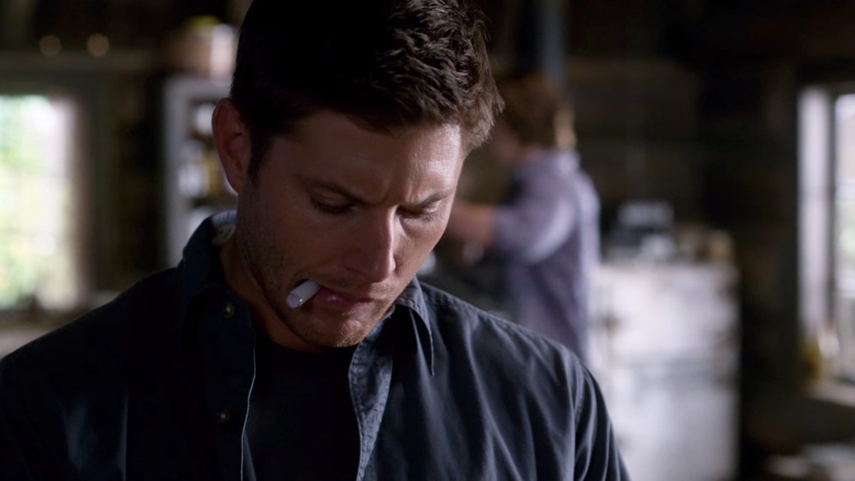 Oral stimming/oral fixations are also a pretty common thing and we definitely see it in Dean. I could go on and on because Dean shows stimming behavior ALL the time but I think y’all get the point lol.