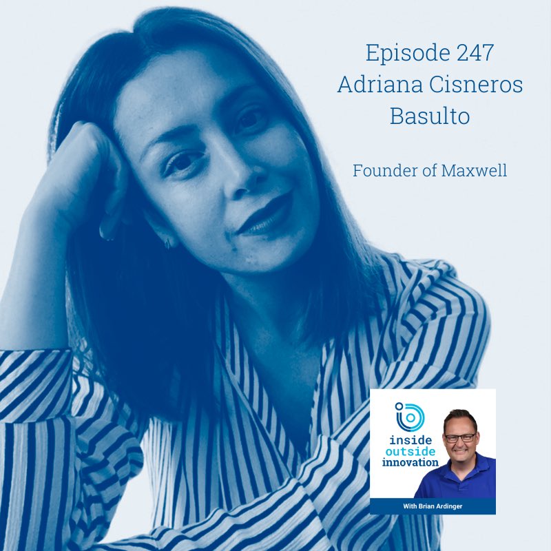 I could do this every week! Thanks <a href="/ardinger/">Brian Ardinger</a> for letting me share on <a href="/theiopodcast/">The Inside Outside Podcast</a> how @maxwellapphq is helping teams crush-it a work &amp; home and #thefutureofwork. If you care about innovation make sure to subscribe to the podcast and nxxt.us17.list-manage.com/subscribe?u=ee…   #femtech #HRTech