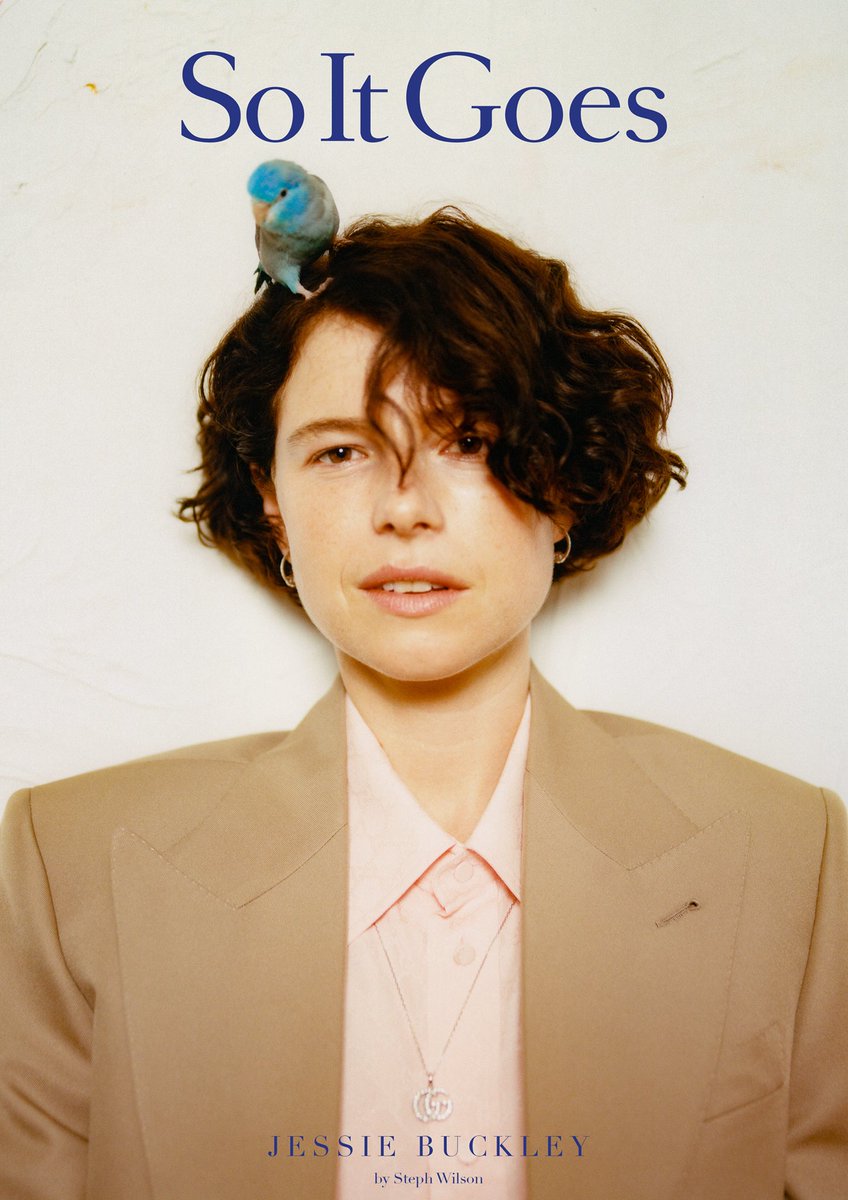 NEW: Our latest cover features one of the brightest stars working today, Jessie Buckley. Interviewed by <a href="/mgyllenhaal/">Maggie Gyllenhaal</a>. Photographed by Steph Wilson and styled by Tess Herbert in @Gucci #jessiebuckley. Live on soitgoesmag.com