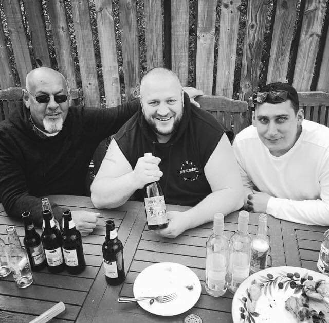 R kid and dad .. gone but never forgotten big man xx