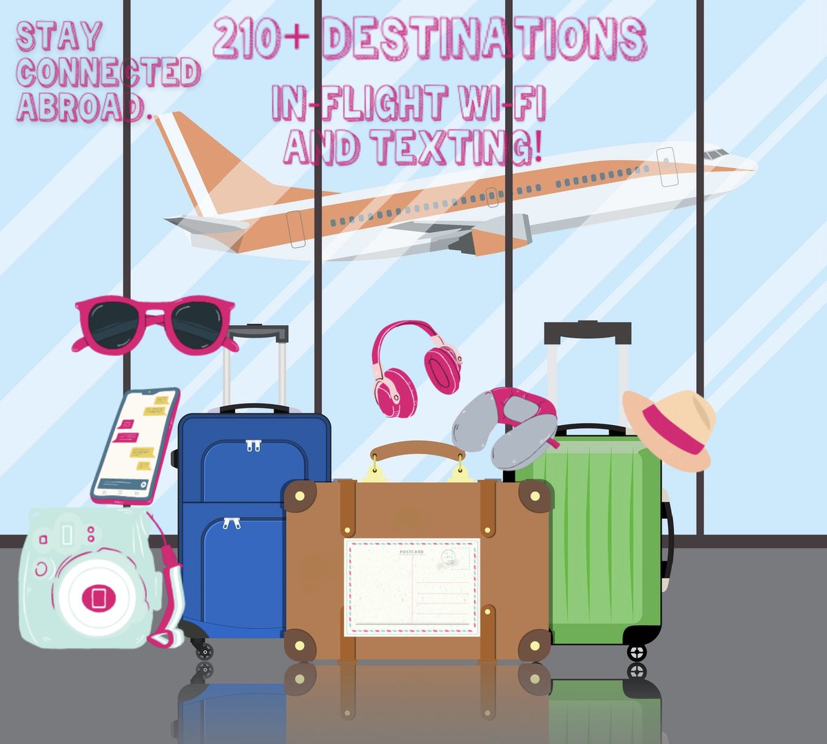 Sanjeevbhasin7's tweet image. #Teammagenta #SimpleGlobal #Tmobile #StayConnected #GoGoInFlight @Tmobile