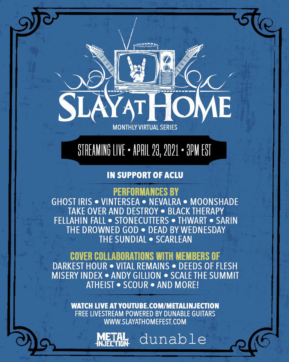 TakeOverAD's tweet image. Check out a short live with @TakeOverAD this Friday 3PM EST presented by @metalinjection