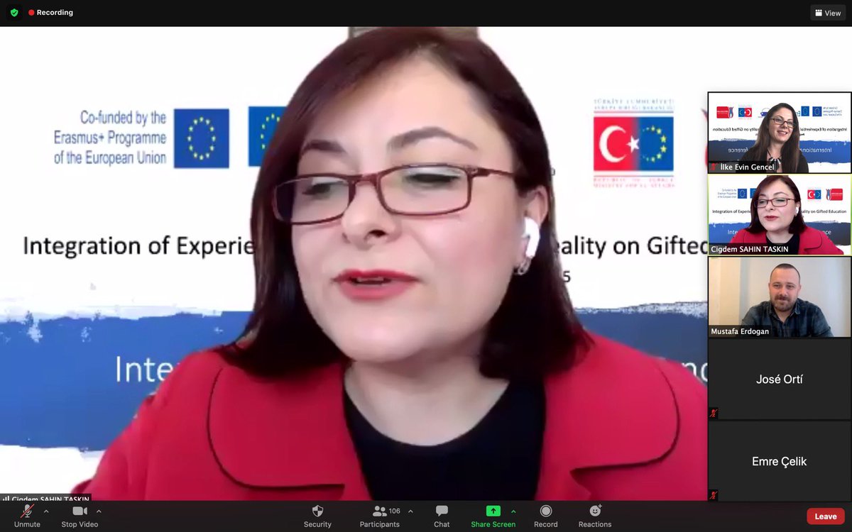 VR4Gifted's tweet photo. We completed the first day of the VR4Gifted Project Online Conference with more than 150 participants.

Our conference, which will convey information about Virtual Reality technology and the impressions of teacher candidates, will continue on 21.04.2021 at 14.00. https://t.co/0mdoOVrVbX