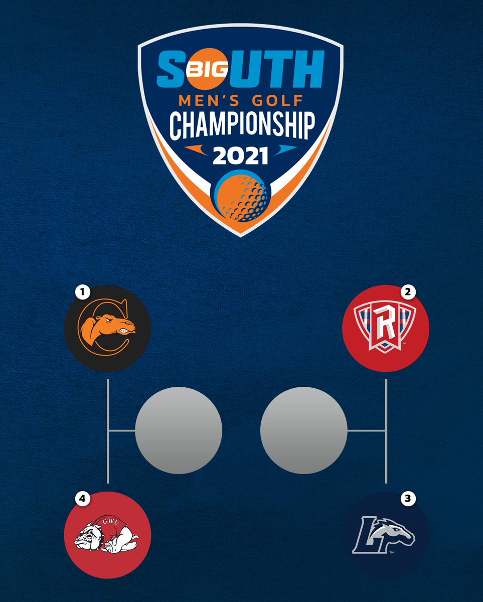 BigSouthGameDay's tweet image. Our 2021 #BigSouthGolf⛳️ Men's Championship Match Play Bracket is SET!

The action will begin Wednesday at 8AM!