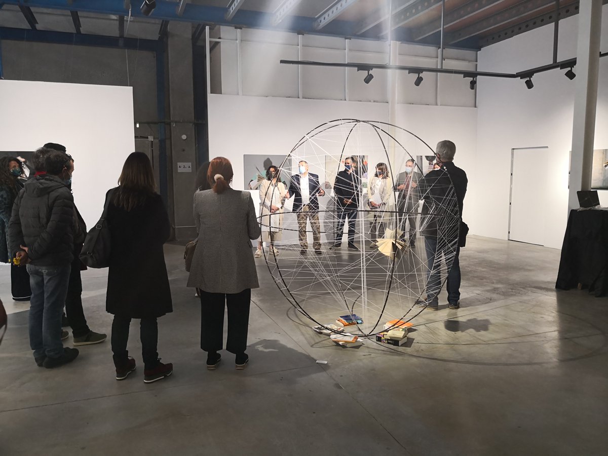 Gràcies <a href="/ArtNidart/">Nidart</a> i <a href="/AFOCER/">AFOCER</a> per fer possible aquesta exposició que ajuda a la rehabilitació de les persones a presó. Entre tots sumem.