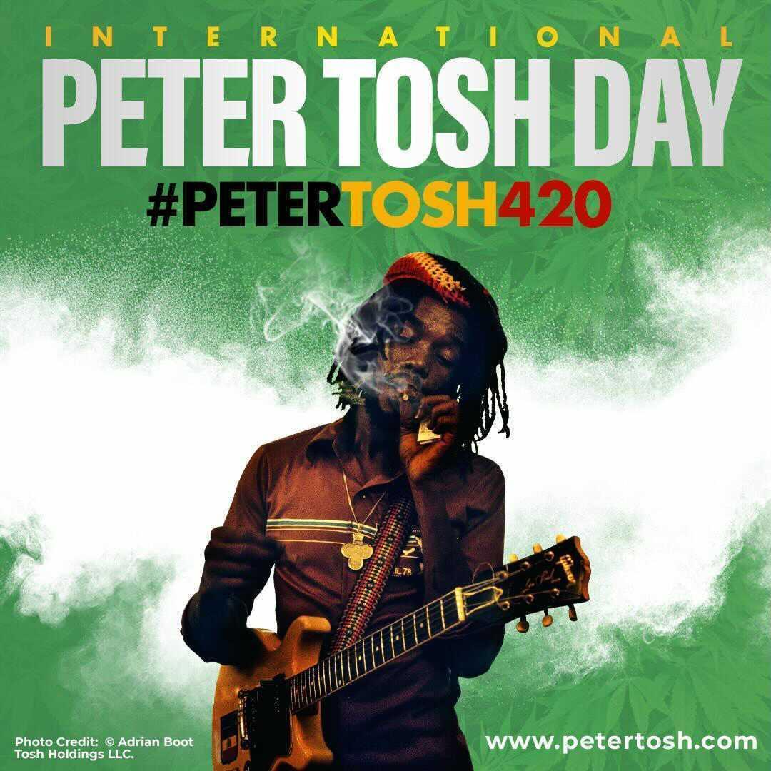 RastafariJams's tweet image. Make sure you chune in TONIGHT to join the celebration of International @PeterTosh Day 🖤❤💛💚 #PeterTosh420 🌱🔥💨💨💨 

Watch the live stream at PeterTosh.com

#Legalizeit 🌱🌱🌱 #BushDoctor #SteppingRazor