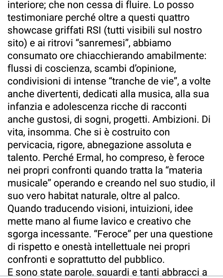 LuciaMirra2's tweet photo. Sono davvero in lacrime per queste parole, sono dolcissime e soprattutto vere๐ญ๐๐. Te le meriti tutte queste parole Ermal....sei speciale per noi๐บ๐ #ErmalMeta #RSIMusica #ShowCaseRSI #BuonCompleannoErmal #Meta40 #ErmalBday @famedalupi https://t.co/eU47B4tvCb