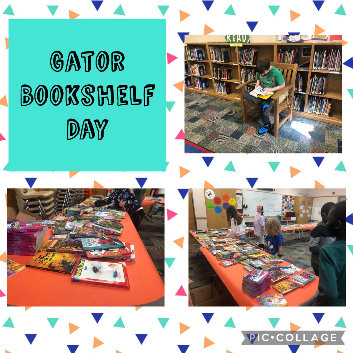 tonyamgordon's tweet photo. Ss love visiting the Gator Bookshelf! They had fun sharing with each other the books they chose & they couldn’t wait to get reading. Thank you to @WCSFoundation66 & @UnitedWay for making this happen. #WeAreWestside @Westgate66 @Westside66 #feedtheread https://t.co/7UU3XJJci3
