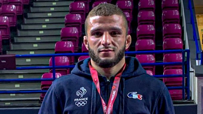 #wrestlewarsaw 

Saifedine Alekma Vice-Champion d'Europe 2️⃣0️⃣2️⃣1️⃣ ! 🥈