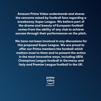 SoccerExc's tweet photo. The Shit-For-Brains behind this Euro Loafer-League proposal don't realize that fans just won't boycott going to games in stadiums BUT they will also refuse to pay for TV/Streaming subscriptions to watch this shite league!
#SuperLeagueOut #SuperLeague is #LoaferLeague #EPL https://t.co/vFgr8KhVyZ
