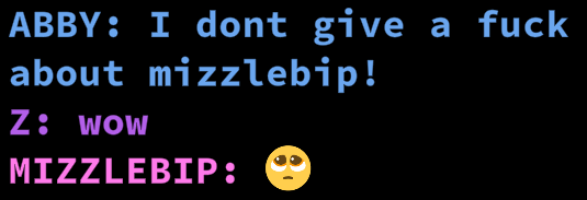 I'm so sorry mizzlebip
