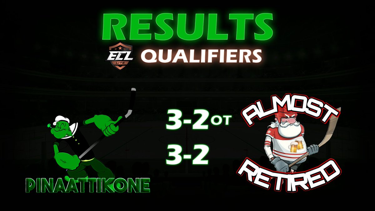 🔥 LETS GOOOO!!! 🔥
2 wins from 2 games. We ended up second in our group which means we got promoted to ECL Lite for upcoming season! GG &amp; WP <a href="/AR_EASHL/">Almost Retired</a>

#ECL12 #NHL21 #esportsfi <a href="/NHLGamerCOM/">NHLGamer</a>