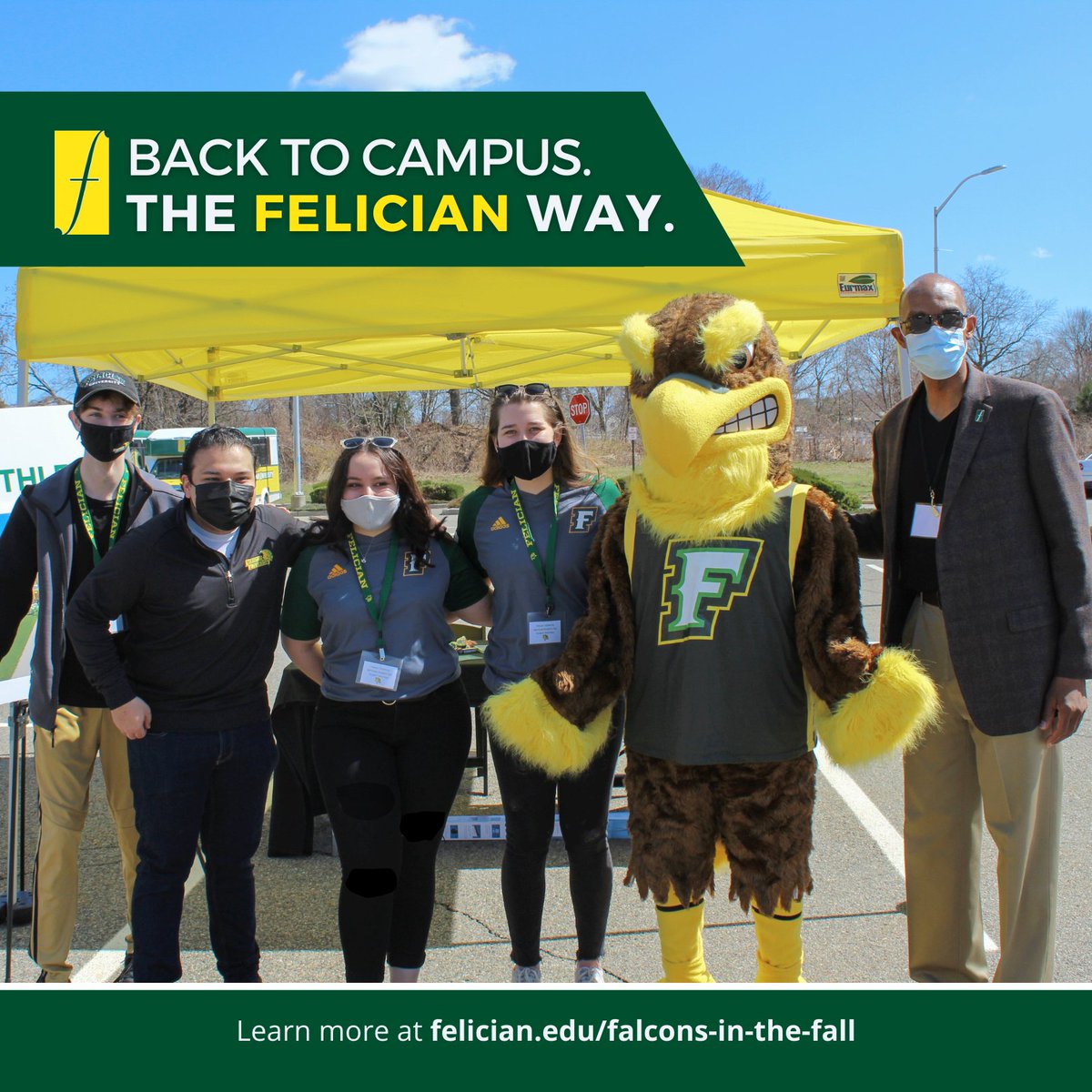 We are excited to announce that this upcoming Fall semester we will fully return to campus. We plan to continue following NJ state and CDC guidelines as we soar into Fall #TheFelicianWay. For information on our return to campus plan, please visit felician.edu/falcons-in-the…