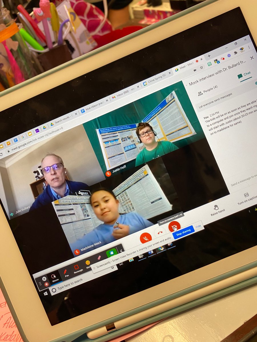 stolle_rachel's tweet photo. Science never happens in isolation. Read first pic for 🤯 partnerships. #ourWHY @chinaspringMS @karan_jerath @JeffBullard16 @crborland @melissaspann @BUStatistics @Harvard #ctsef #txsef @Sanderson_Corp @FSNSLABS @chinaspringisd https://t.co/IIRIQJgckl