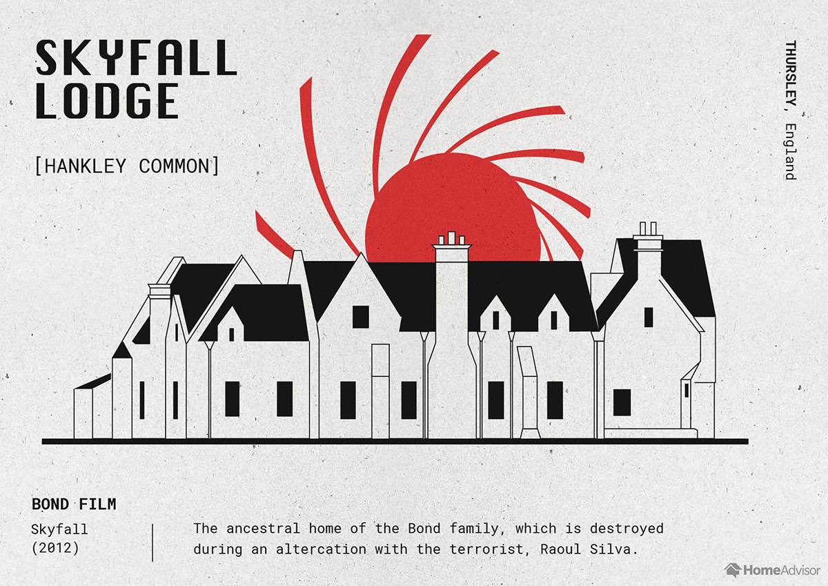 Mark0Connell's tweet photo. LICENSE TO BUILD
A beautiful new collection of Bond villain architectural designs by artist @LeonieWharton for @HomeAdvisor is a veritable blueprint of 007 villainy, their design quirks and locations.
Full gallery:
https://t.co/VSNb08MpH4
#JamesBond #LicensetoBuild #NoTimetoDie https://t.co/Odzr0I8CaJ