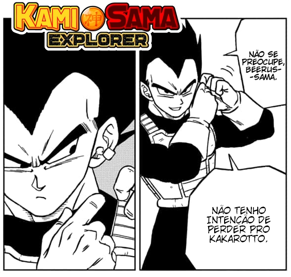 Kami Sama Explorer 👹👒 on X: No mangá colorido de Dragon Ball Super vemos  que a pele de Merus muda quando Whis o revela como um anjo.   / X