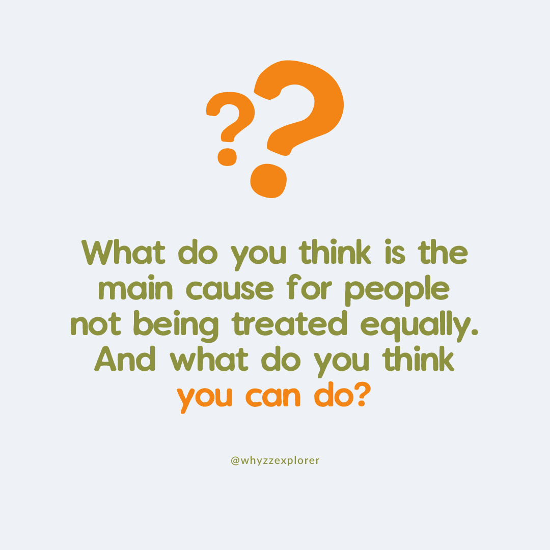 WhyzzExplorer's tweet photo. #DailyWhyzz - To help fight #SocialInjustices, we must make a personal commitment to doing things differently. Try to develop a vision of the world that you believe in, and determine your unique purpose to bring that about as an individual, and then collectively as a family. https://t.co/mpB3pzBFCK
