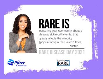 SickCells's tweet photo. THANK YOU to @pfizer @pfizer_news for featuring so many of our Ambassadors and #sicklecell Warriors as part of "Rare Is..." this year. 💙 Watch the video in HD to see what our 20 amazing Ambassadors shared about their #scdstory https://t.co/RmpHIv7RYB https://t.co/Oc3F644Lpo