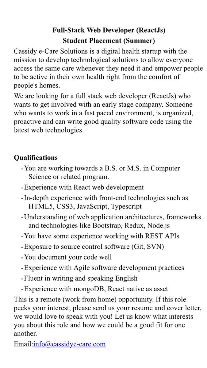 e-CareSmart tweet media