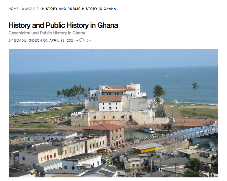 MDemantowsky's tweet photo. "Yet, it is puzzling that this general public concern for Ghana’s past is not translated into positive attitudes toward historical scholarship," notices @GidBoadu tomorrow on @PH_Weekly
Always #Thursday8clockCET
OPR by @DeBotchway https://t.co/Dqhl11msl9