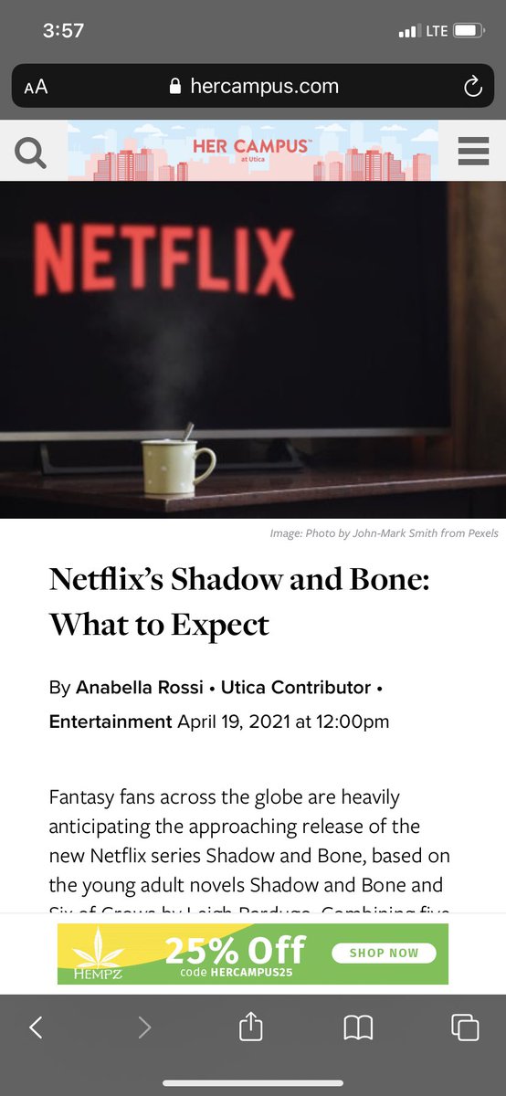 If you love fantasy and are looking for a new show to watch make sure to check out Anabella’s latest article✨ link is in our bio!