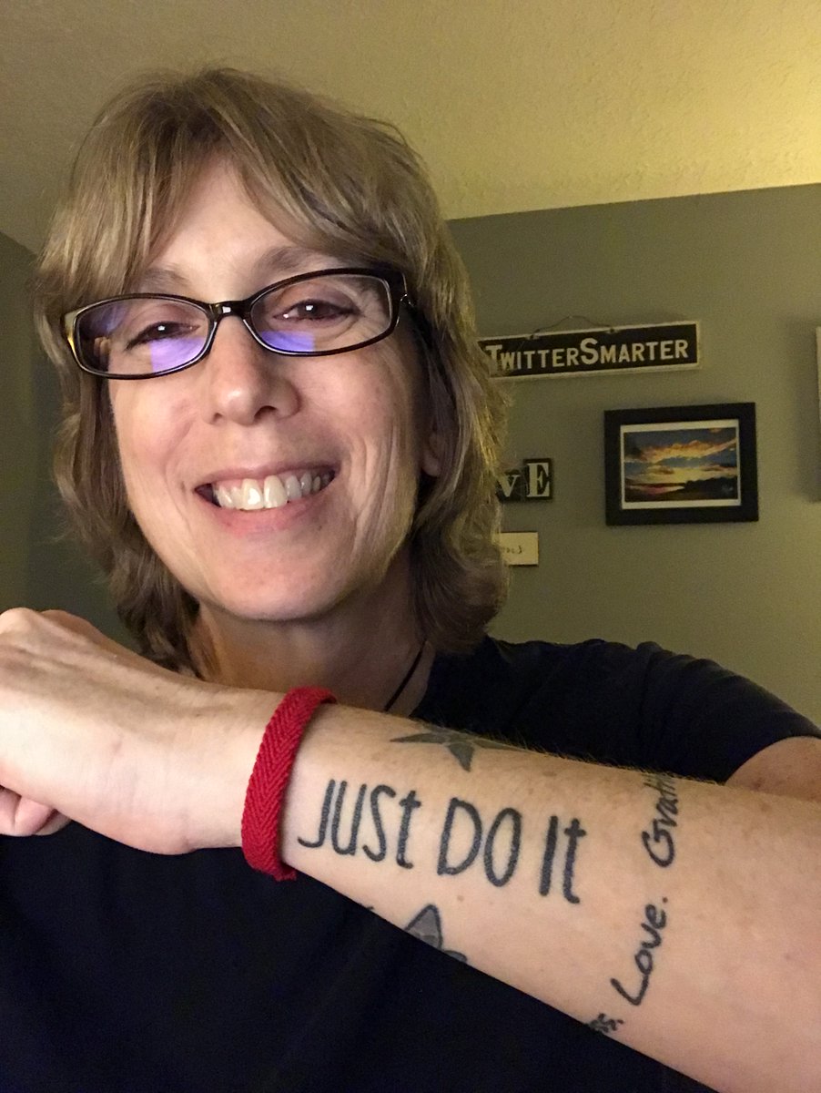 The Stories Behind  #MyTattoos18. Just Do It - Jan 20164th annual birthday tattoo with Steph from Electric Chair.In my 25 years of being an entrepreneur in digital marketing, one of the keys to my success is not being afraid to "Just Do It."  #BestMottoEver