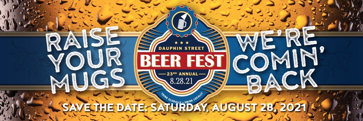 Get ready to raise your mugs! 
We are coming back strong in 2021! 

#BeerFestMobile #MobileAL #MobileEvents #MPRD